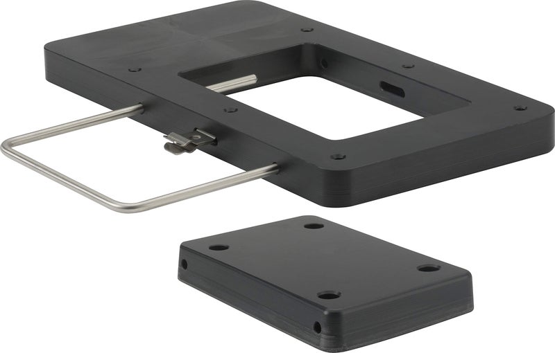 MotorGuide 8M0120717 Xi Series Quick-Release Mounting Bracket Kit for Trolling Motors â€” Composite â€” Black - Image 1
